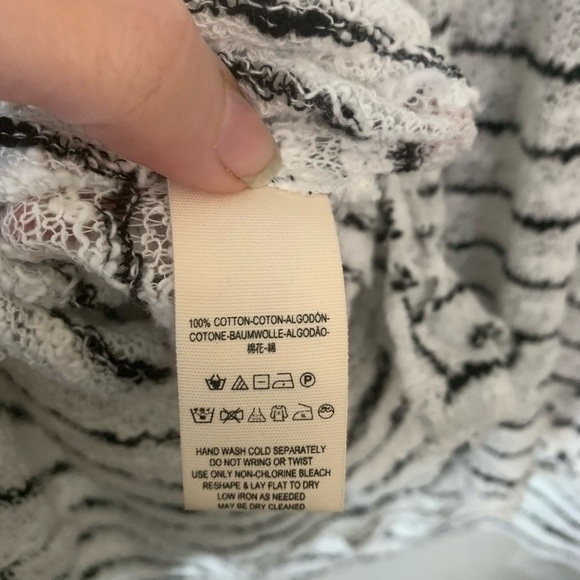 We The Free Beach Girl Over Sized Scoop Neck Blouse Size Large - Picture 5 of 6